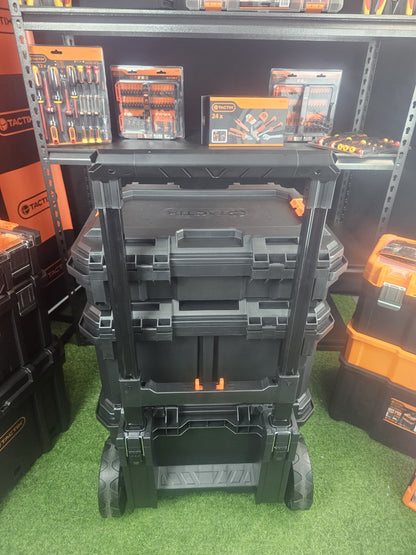 Caja Para Herramientas  resistencia grado militar tactix 3 piezas.