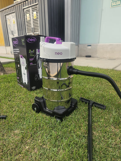 aspiradora 2 en 1  de 40 litros neo seco humedo 1400W industrial