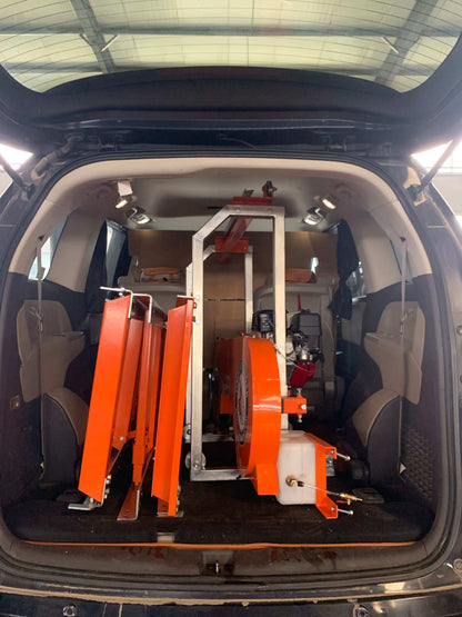 aserradero portátil 18 pulgadas gasolinero 7hp 4 metros largo +  trabador