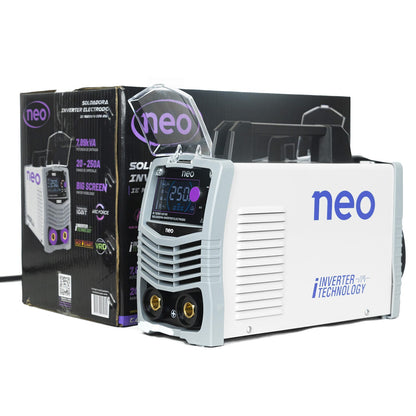 SOLDADORA 250A NEO + MASCARA + 1KG ELECTRODO