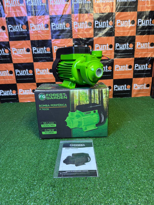Bomba Periférica 1hp Forest Garden (Tecnología Americana)
