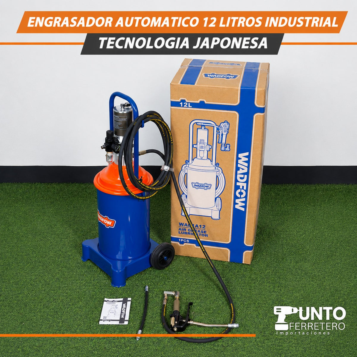 ENGRASADORA AUTOMÁTICA INDUSTRIAL WADFOW DE 12 LITROS – TECNOLOGÍA JAPONESA