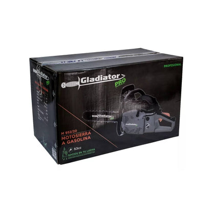 MOTOSIERRA GASOLINA DE 53 CC ESPADA DE 20-GLADIATOR