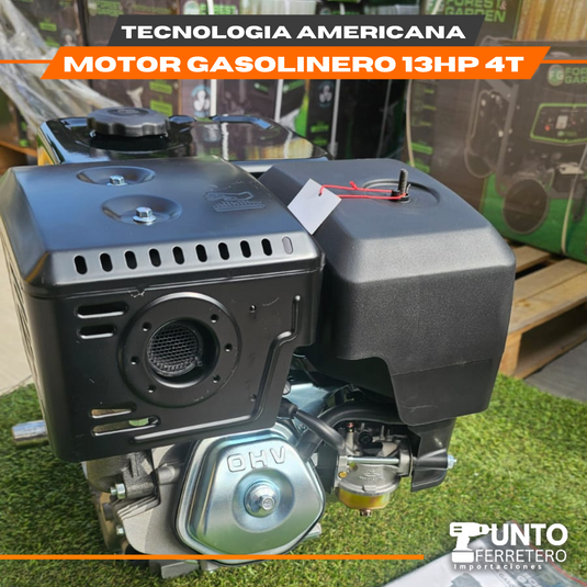 motor 13hp 389cc 7L motor 4 tiempos tecnologia americana forest & garden