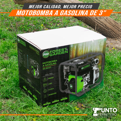 Motobomba 3x3 Forest Garden  motor 4 tiempos gasolinero