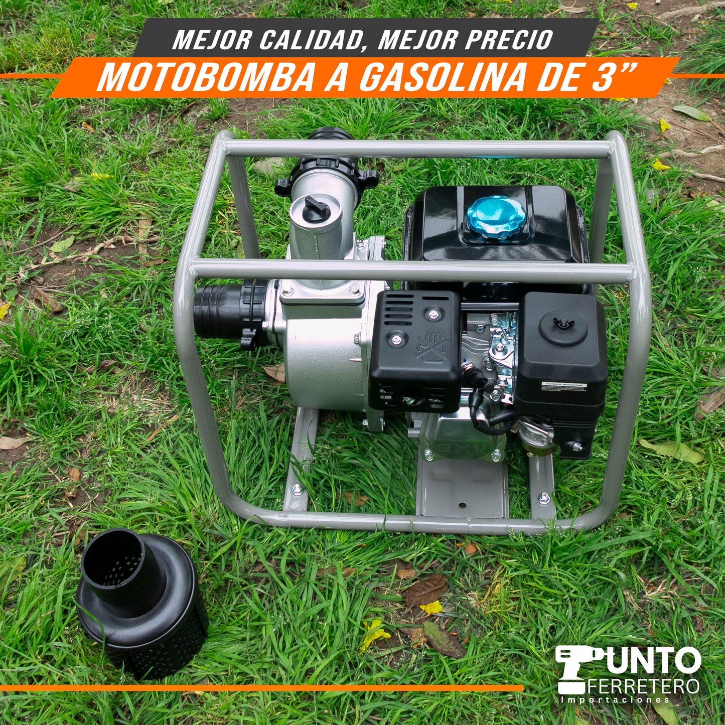 Motobomba 3x3 Forest Garden  motor 4 tiempos gasolinero