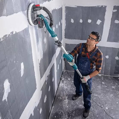 Lijadora de techo y pared total 1050W + 6 lijas