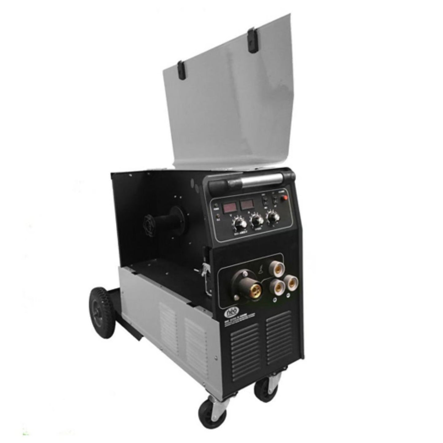 SOLDADORA ELÉCTRICA INVERTER 200A MMA CON CONECTORES DE 1/2- NEO